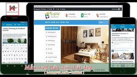 Tải Theme WordPress web bán nội thất đẹp