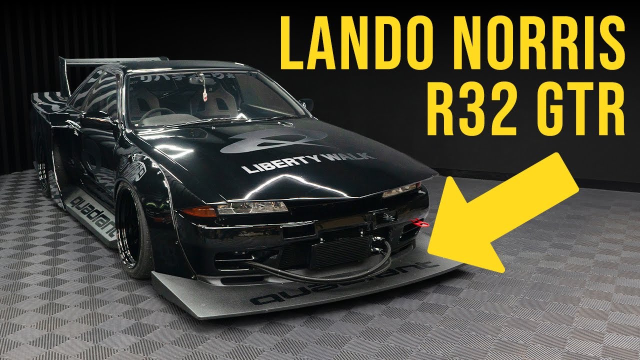 We Built Lando Norris a Nissan Skyline R32 GTR - YouTube