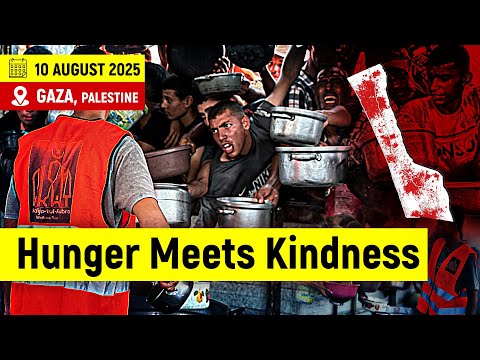 Providing Cooked Food To The Affected People Of War Torn GAZA Khadija Welfare Trust 