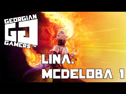 Dota 2 - lina (გიგი ცდილობს გააკეთოს ქუესთი)