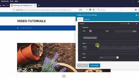 Image Hover Zoom element - XTRA WordPress Theme