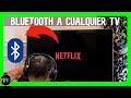 ✔️Como Adaptarle Bluetooth a Cuaquier TV 📺 Muy Facil Para Que no molestes A Nadie En La Noche