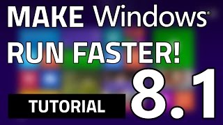 Hello, friends! in this tutorial, i'll show you how to make faster
your windows 8.1 pc and its 100% safe too. without losing any file
like photos, videos, do...