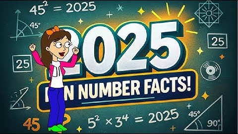 Mathematics With Evelyn (Episode 3): 2025 Is the Most Mathematical Year Ever