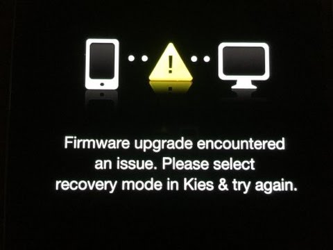 Solucion ! a firmware upgrade encountered an issue