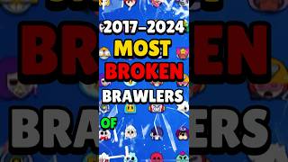 Most BROKEN Brawlers #brawlstars #shorts