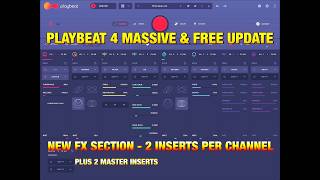 PLAYBEAT 4 by Audiomodern - Massive FREE Update - New FX Section - Tutorial for the iPad
