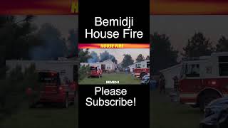 BREAKING NEWS: Thursday Night House Fire In Bemidji