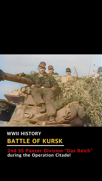 Divisi Panzer SS ke-2 Jerman Das Reich selama Pertempuran Prokhorovka, Kursk #ww2 #tank #panzer