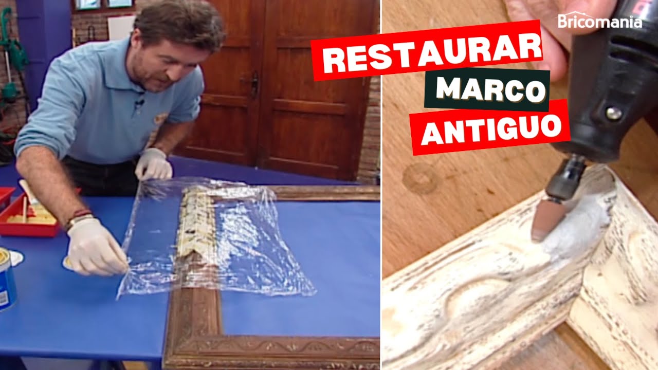 Restaurar marco antiguo: Te enseñamos los pasos para reparar un marco vintage
