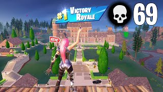 69 Elimination Solo vs Squads Wins (Fortnite Chapter 5 Gameplay Ps4 Controller)