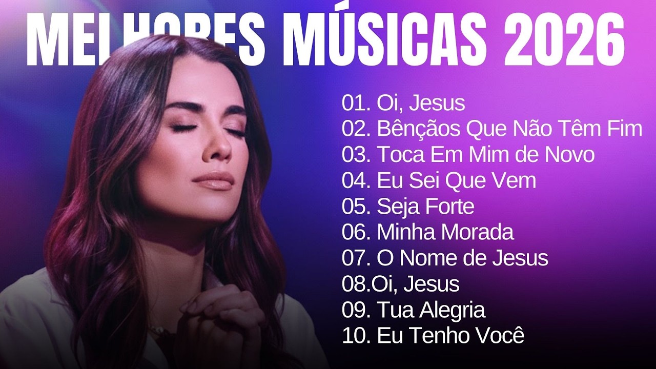 Isadora Pompeo 🎶 Canções Evangélicas Mais Ouvidas 2026 | Paz, Fé e Presença de Deus