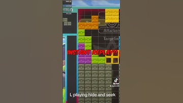 L playing Hide and Seek #tetris #tetris99