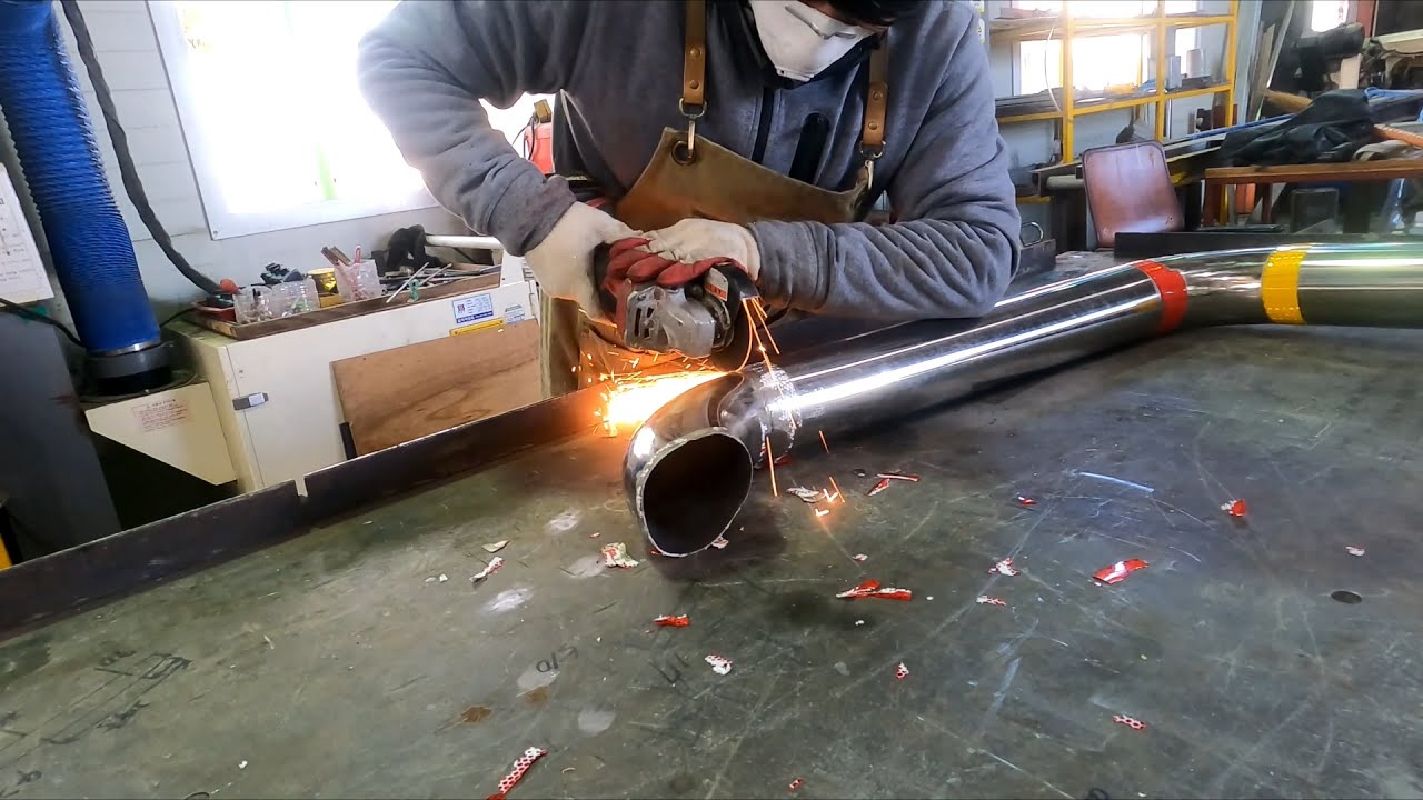 파손된 스테인레스 휀스 & 볼라드 보수 재설치 작업 / Repair and reinstallation of damaged