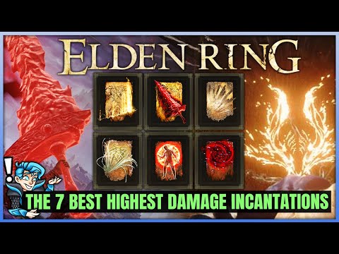 The 7 BEST Incantations in Elden Ring - Highest Damage Incantations & Huge Buffs - ALL Builds Guide!