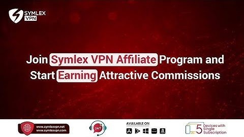 VPN Affiliate Programs | How To Make HUGE Money With Symlex VPN | Best VPN Affiliate Programs.