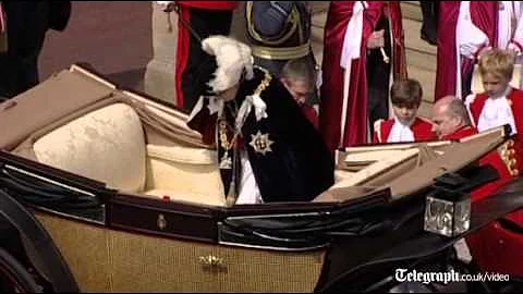 Duke and Duchess of Cambridge, Kate Middleton, on parade at Garter Day proces - DayDayNews