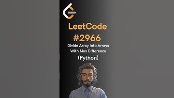 LeetCode#2966 Divide Array Into Arrays With Max Difference - Python