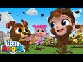 Fun in the Mud! | Little Angel Kids Songs & Nursery Rhymes
