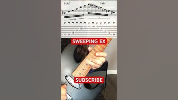 Sweeping exercise lick #shorts #shredguitar #guitarsolo #guitarlesson #sweeping #crazy