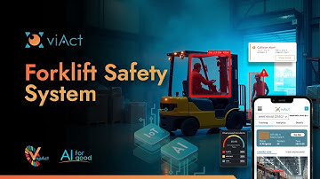viAct - AI-Based Forklift Safety & Collision Avoidance System | Forklift Anti-Collision System