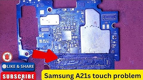 Samsung A21s touch screen not working 