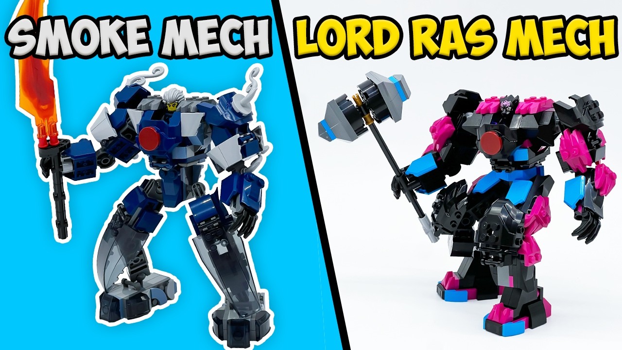 I Built Ninjago VILLAIN Mechs Since Lego WON'T! - YouTube