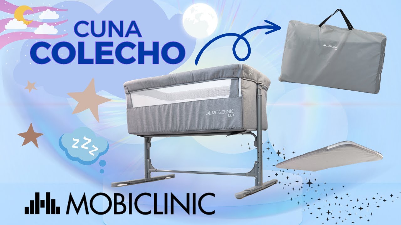 Cuna colecho, Altura ajustable, Apertura lateral, Hasta 15 kg