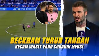 Udah Dikasari Masih Aja Dicurangi!! Reaksi BECKHAM Saat Messi Dikerjain Wasit Dilaga vs Montreal 