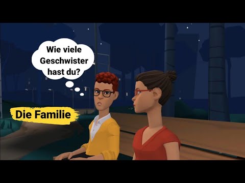 Die Familie | Deutsch lernen mit Dialogen