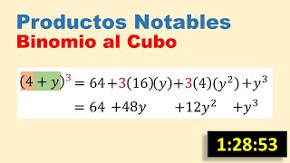 Binomio al cubo ejercicios resueltos con procedimiento