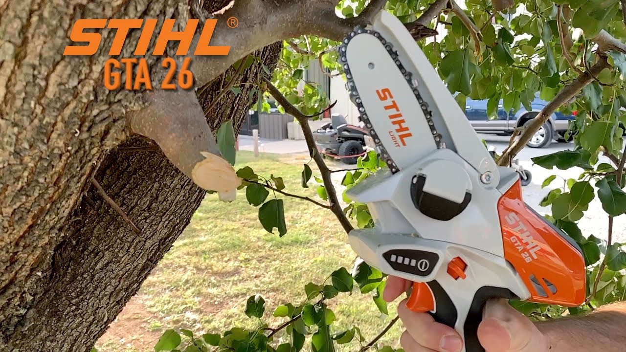 Аккумуляторная мини цепная штиль. Сучкорез Stihl GTA 26. Сучкорез аккумуляторный Stihl GTA 26. Пила цепная аккумуляторная Stihl GTA 26. Stihl резак аккумуляторный gta26.