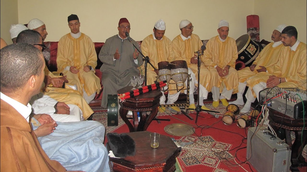 ليلة فنية لجمعية أهل التوات دار الضمانة مولاي عبد الله الشريف مكناس/ ج.الثاني