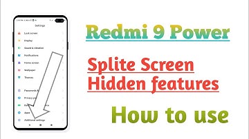 Redmi 9 Power , split screen multi screen Hidden features tips and tricks