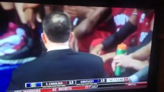 Coach Frank Martin is really into guys