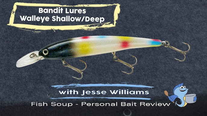 How to Fish for Cold Water Walleye with the NEW Bandit Suspending Minnow  Crankbait - Bait School 