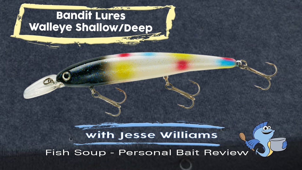 Bandit Lures Walleye Shallow / Deep Bait Review by Jesse WIlliams 