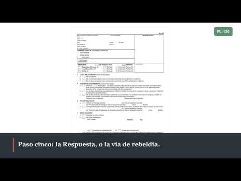 Divorcio sin Oposición en California: Paso a Paso (2026)