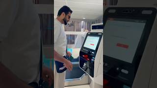 Emirates Self Boarding P Machine Dubai International Airport