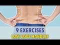 9 SIMPLE EXERCISES TO LOSE LOVE HANDLES FAST: AT-HOME WORKOUT