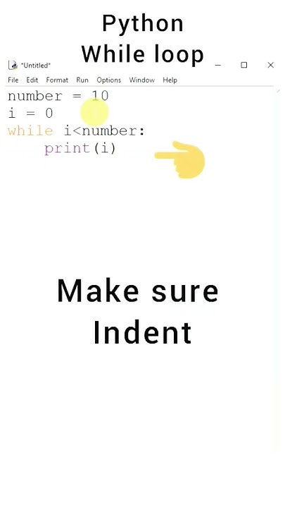 how to use while loop in python - YouTube