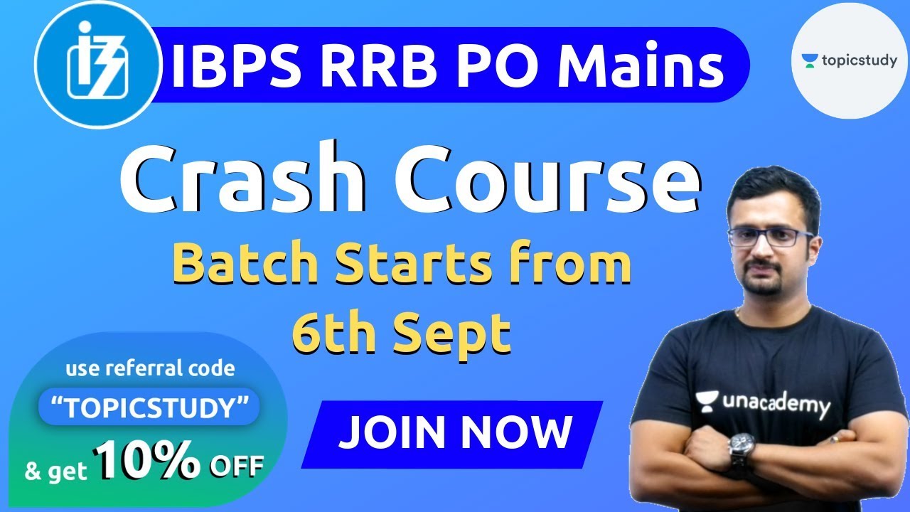 IBPS RRB PO Mains 2019 | Crash Course | Join Now - YouTube