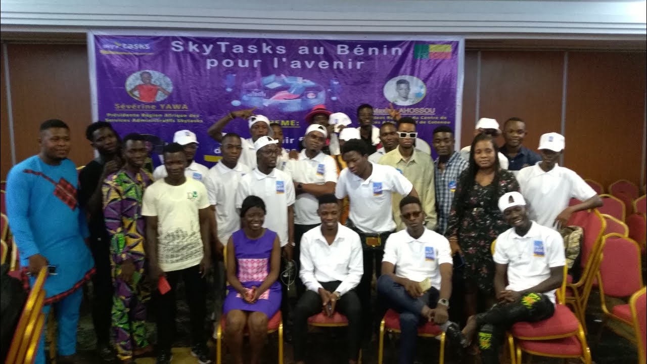 Conférence de Sky Tasks au Benin - YouTube
