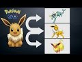 طريقة تطوير إيفي إلى النوع الذي تريد في بوكيمون جو | Pokémon Go