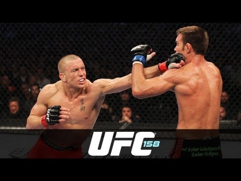 UFC 158: Georges St-Pierre Pre-Fight Interview