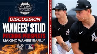 Yankees' Stud Pitching Prospects Turning Heads Early | Spring Training Updates