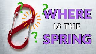 The mysterious spring in a carabiner – Carabiner Teardown