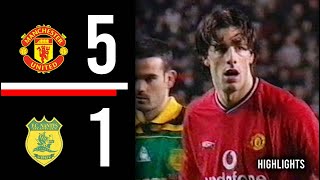 Manchester United v Nantes | UCL | Highlights | 2001/2002