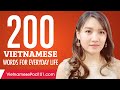 200 Vietnamese Words for Everyday Life - Basic Vocabulary #10