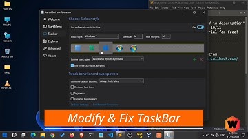 Windows 11 UI Makeover  Vibes! 🚀 Best Start Menu and Taskbar Tweaks Tool! 🛠️ Quick Fix Guide!